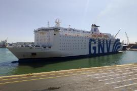 New Call of “GNV CRISTAL” Car Ferry at the Port of Annaba